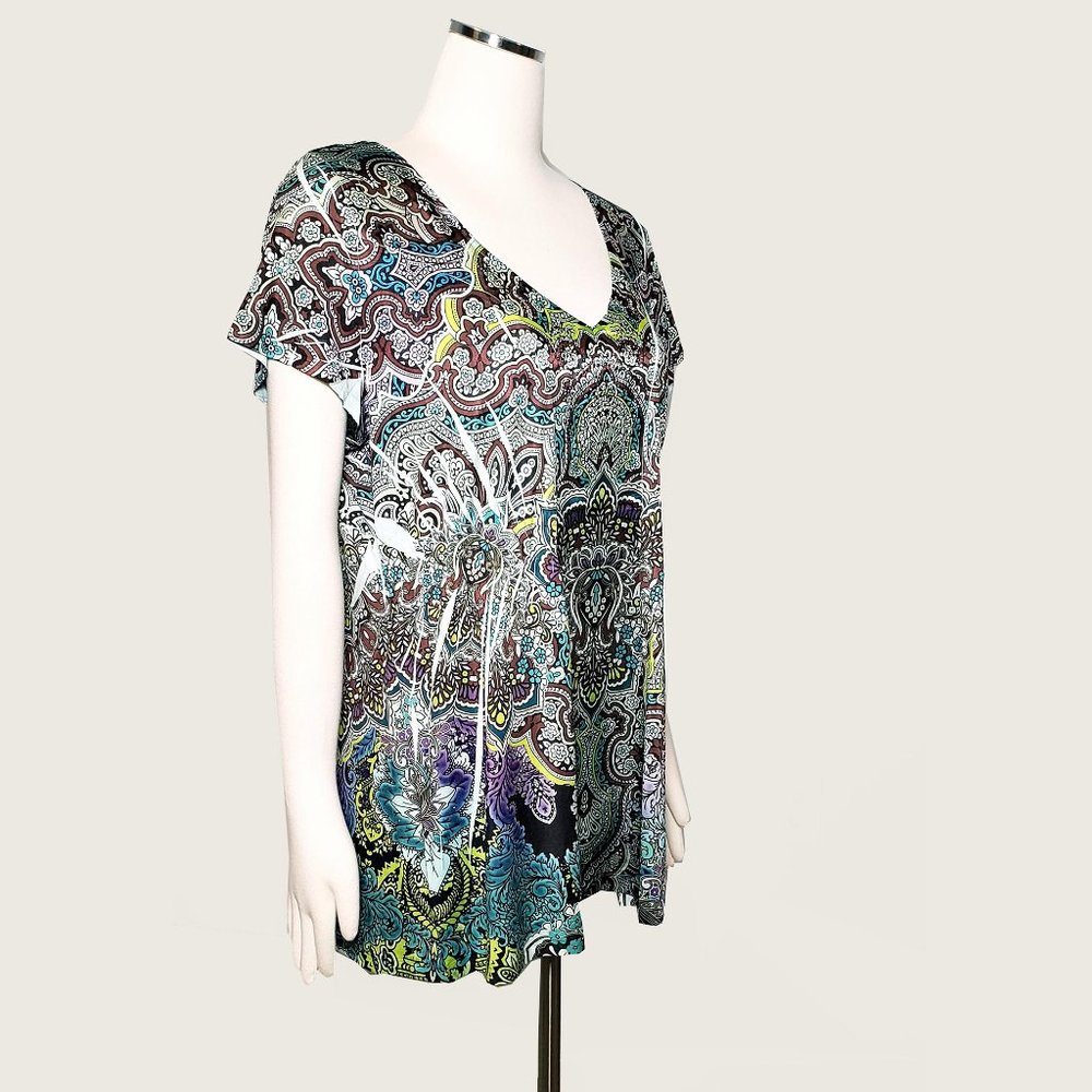 APT.9 Empire Paisley Top NWOT - Picture 4 of 11